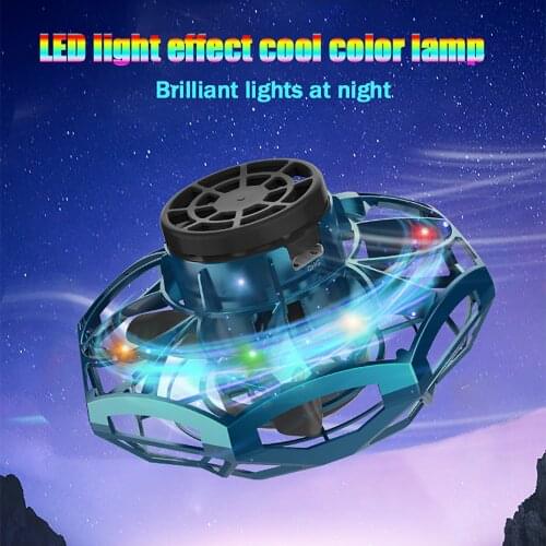 Fidget Spinner Full Cover 3d Rolling Induction Drone Quadcopter Toy Rtf Headless Mode Hover Parent-child Interactive Toy Игрушки