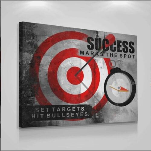 Art Suppliers Posters HD Success Target Words Print On The Wall Motivation Painting Modern Home Office Room Decoration Pictures