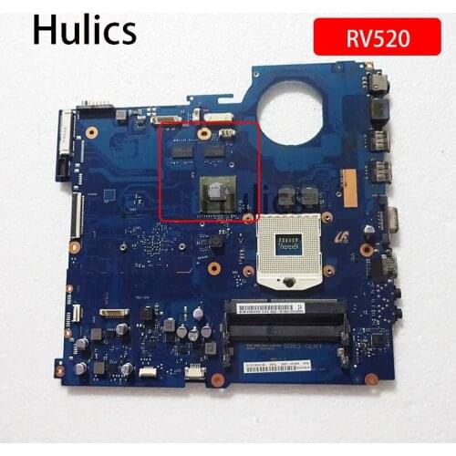 Hulics Original For Samsung RV520 Laptop Motherboard HM65 DDR3 GPU BA92-08186A BA92-08186B BA41-01608A