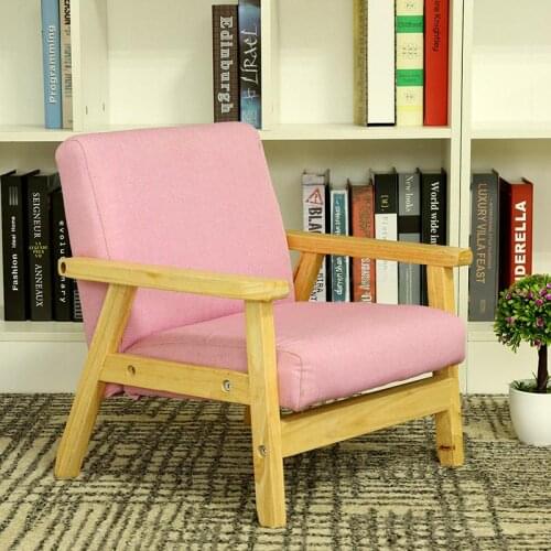 Children reading reading corner library study room small sofa seat home cartoon girl princess chair