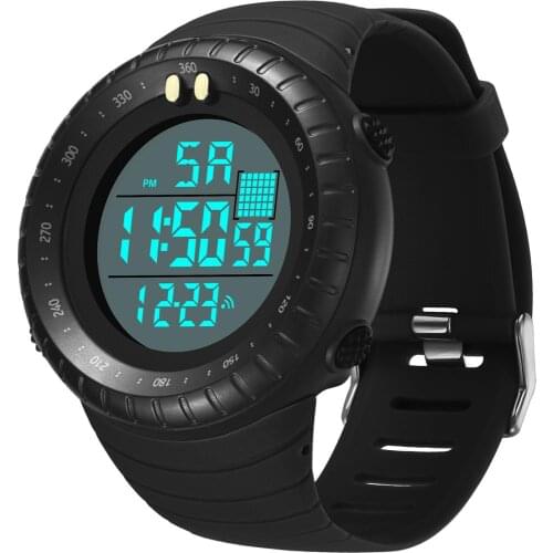 RGTOPONE Mens Watches Running Sport Outdoor Resistant Waterproof Digital Watch Fitness Swimming World Alarm Clock Wristband