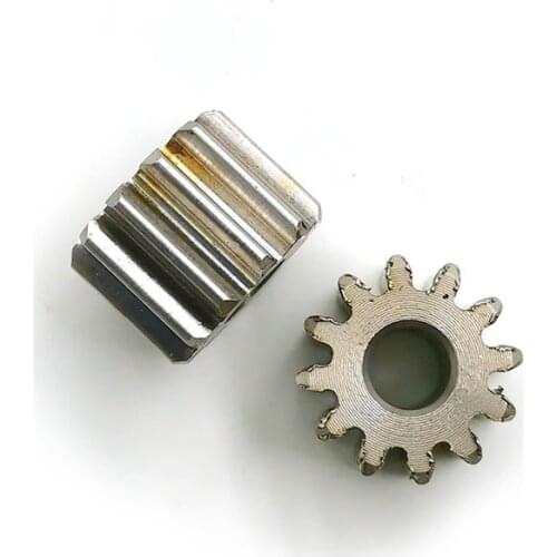 5mm hole 1M Metal Gear Diameter 14-27mm Height 10mm 12 Tooth 11 15 17 18 23 25 Teeth Machine Repair Pinion Parts