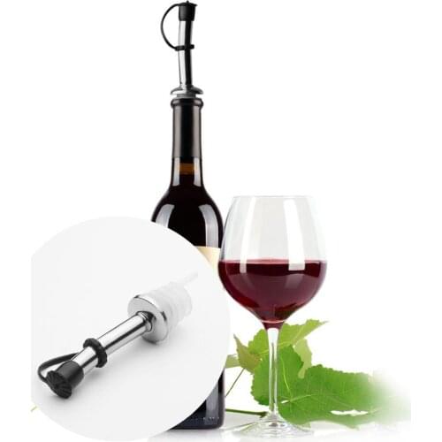 Wine Pourer Stainless Steel Alcohol Liquor Spouts Bottle Dispenser Wine Bottle Stopper Stopper Oil Bottle Cap Wine Accessories