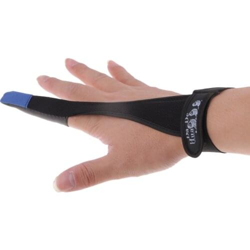 Adjustable Fishing Single Finger Glove Elastic Finger Protector Outdoor Fishing Equipment Non-Slip One Finger Mitt Guard Tool