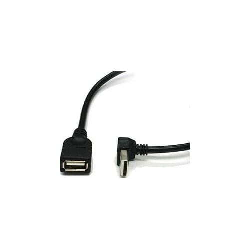 On the bend 20cm USB extension cable USB2.0 extension line USB on the bend extension line A male to A femail