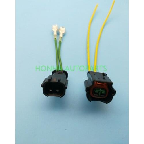 10 pcs male female DJ7024YA-2.2-11 for new speaker connector snail modification PU465-02127 with 15cm 18AWG wire