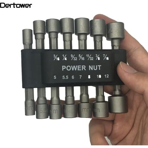 14PCS Explosion-proof Wholesale Powerful Hex Sleeve Head Pneumatic Wind Batches Electric Batches Self Tapping Screws