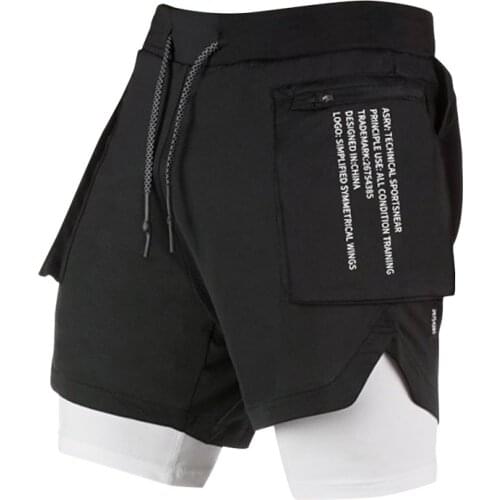 TWTOPSE 2 IN 1 Quick Dry Cycling Pants Men MTB Mountain Road Bike Pants Anti-sweat Outdoor Sports Bicycle Pants trousers 2020