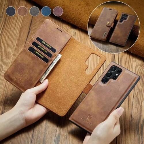 2 in 1 MOBFONE Cover For Samsung Galaxy S20 FE 6.5'' Leather Case Detachable Wallet S20 Fan Edition Fundas Coque Bags S20 Lite