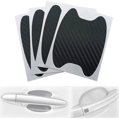 Car accessories Car Door Sticker Handle Protection Film Exterior Scratches Resistant Cover Accessory Car Decor Car Stickers 4Pcs