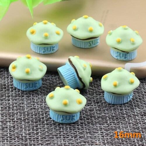 8pcs Cute Mini Play Toy Cake Ice Cream Candy Biscuit Miniature For Dolls Accessories Kitchen Play Toys Hot Sale