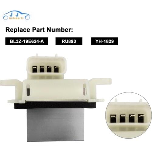 BL3Z-19E624-A New Genuine OEM Motorcraft For Ford HVAC Blower Motor Resistor YH-1829 BL3Z19E624A