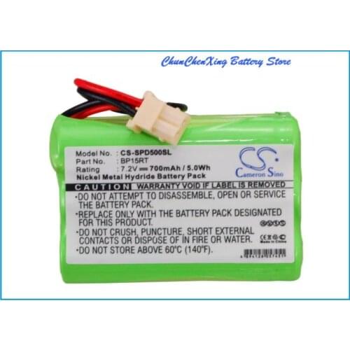 Cameron Sino 700mAh Battery BP15RT for Dogtra 1100NC Transmitter, 1200NC , 1202NC , 1100NC, 1200, 1600, D500B, D500T, RRD, RRS
