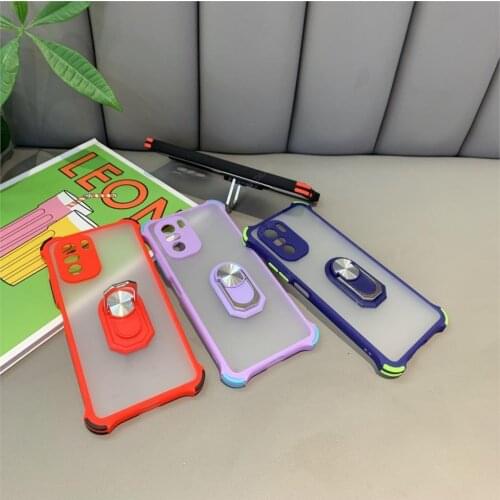 Magnetic Ring Stand Holder phone case for Samsung A71 A51 A81 A91 A20 A30 A50 A21S S8 S9 Plus Protect Camera Lens Phone cover