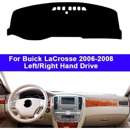 Car Dashboard Cover DashMat Carpet Cape For Buick LaCrosse 2006 2007 2008 RHD LHD Console Protector Sun-Shade Auto Non-slip