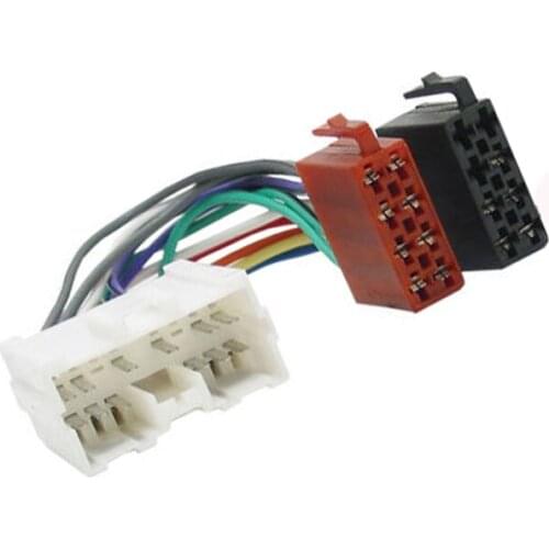 New Car Radio ISO Wiring Harness Adaptor Cable for Mitsubishi Outlander Pajero Colt Lancer Magna Mirage Triton Nimbus 380