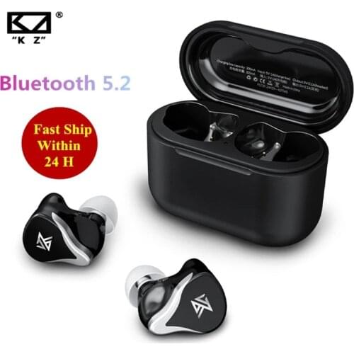 KZ Z3 TWS In Earphone Headphones Bluetooth 5.2 Koptelefoon True Draadloze Game Oordopjes Touch Control Noise Cancelling Headset