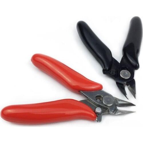 Anti-slip Insulating Rubber Diagonal Pliers Hand Tool Electrical Wire Cable Cutters Cutting Side Snips Flush Pliers Nipper New
