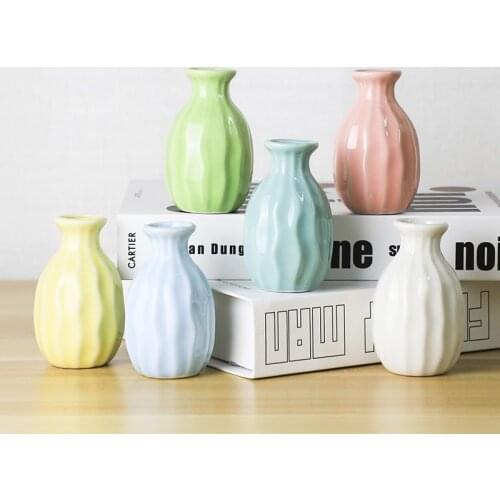 Decoration Home Plastic Pots White Imitation Ceramic Flower Pot Flower Basket Decoration
