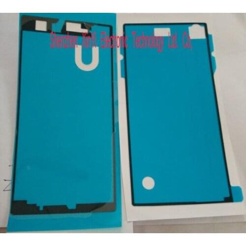 10Set/Lot(20pcs) Front+Back Adhesive Glue Tape Sticker For Sony Xperia Z1S LCD Housing Frame Plate Back Battery Cover