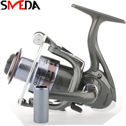 1000-7000 Peche Fishing Reel Spinning Reels 5.5:1 8BB Fishing Reel Fishing Tackle Carretilha De Pesca