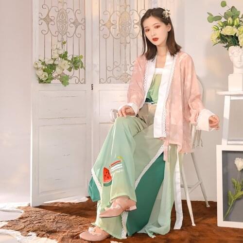 2021 Modern Hanfu Women Cosplay Costumes Fairy Dress Fairies Outfit Stage Costume Chinese Style Clothing Folk Dance Wear DL7927