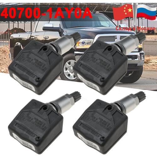 4PCS New High Quality TPMS Tire Pressure Sensor For Nissan 40700-1AY0A 407001AY0A 433MHZ