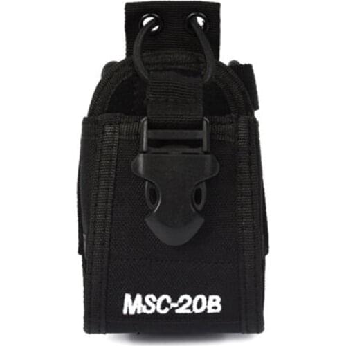 Walkie Talkie Accessories MSC-20B holder Case radio bag Pouch for Baofeng UV-5R UV5R Plus UV5RA Plus UV5RE Plus UV5RB UV5RC