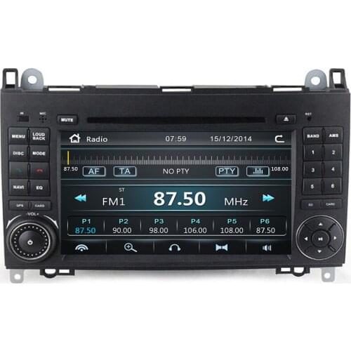 Car Multimedia Player GPS 2 Din DVD Automotivo For Mercedes/Benz/Sprinter/B200/B-class/W245/B170/W169 Radio