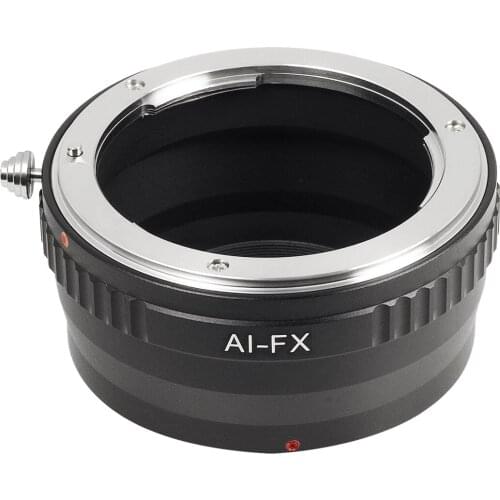 Black Lens Adapter For Nikon F AI Lens to Fujifilm X Mount Camera Fit Fuji X-E1 DC287
