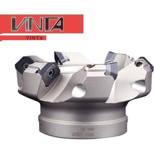 CNC 45 degree Indexable Head of Face Milling tool AF01.12C60.200.12 Milling cutter Matching Insert SEET12T3