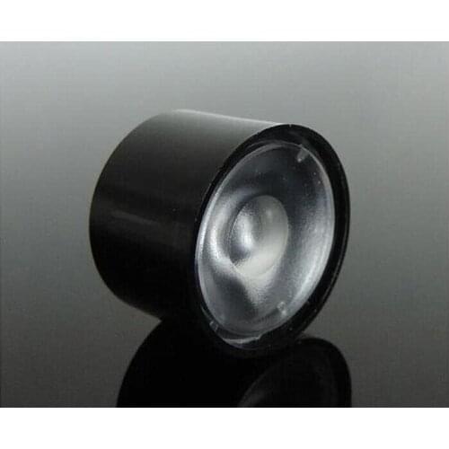 #AHOI-19.7 High quality LED Lens, Lens Size: 19.7X10.45mm, With Holder Diameter: 21.3mm, 25 degree, Concave Grinding surface