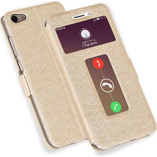 PU Coque For BBK vivo x20 case back cover open window flip leather shell For BBK vivo x 20 x 2 0 case phone case cover