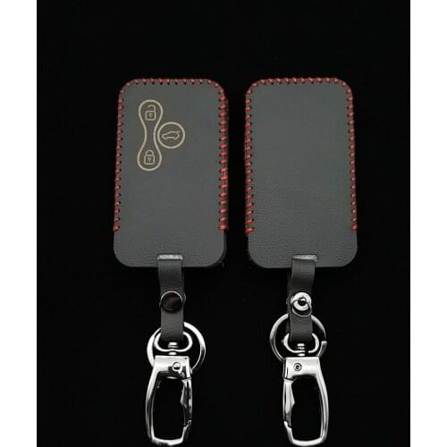 Car Key Leather Smart Remote Case For Renault Koleos Laguna 2 3 Megane Ridjar Sandero Scenic Catcher Clio Duster Fluence Keys