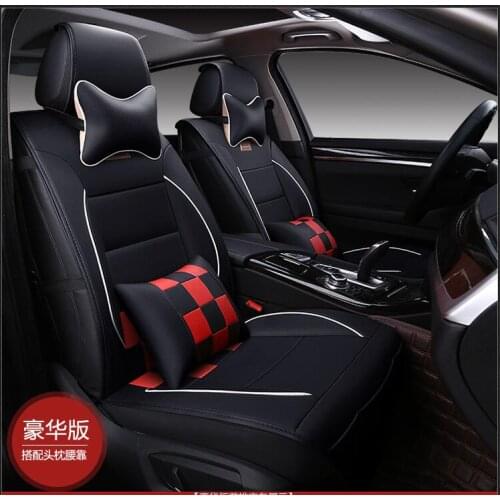 Hot sales Luxury Leather PU leather Car Seat Covers 5 Seat Cover For BMW 3/4/5/7 Series GT M3 X1 X3 X4 X5 X6 Z4 Accessories
