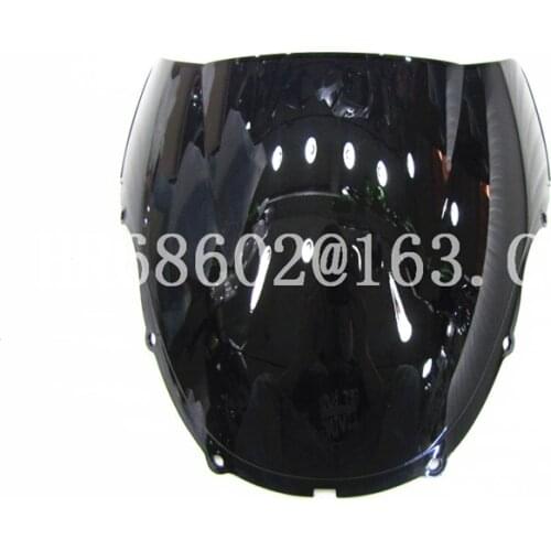 For Honda CBR 600 F4 1999 2000 99 00 Black Windshield WindScreen Double Bubble cbr 600 f4 CBR600 cbr600 CBR600RR RR rr