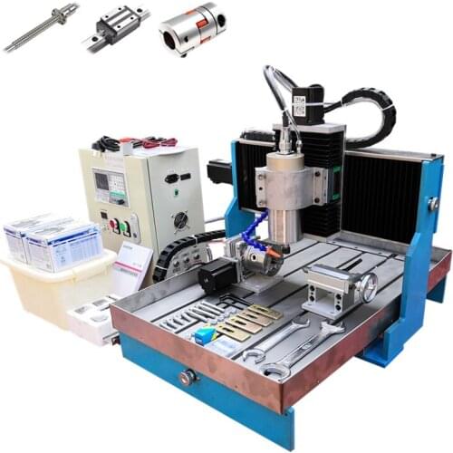 LY 6040 cnc router offline DSP control system metal wood engraving machine linear guide rail steel table 1.5kw 2.2kw 3axis 4axis