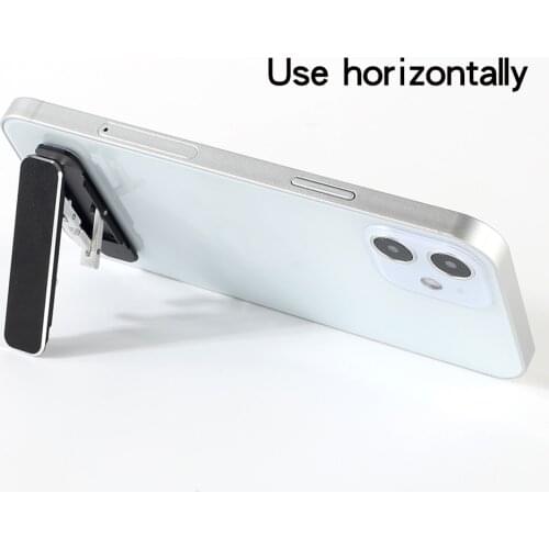 Metal folding mobile phone tablet universal small stand creative invisible mini ring buckle desktop portable live broadcast hot