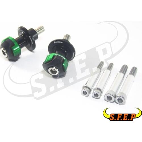 Motorcycle Universal CNC Aluminum Swingarm Spools slider stand screws For Kawasaki Z650 Z900 Z750 Z800 Z1000 Z1000SX ZX6R ZX10R