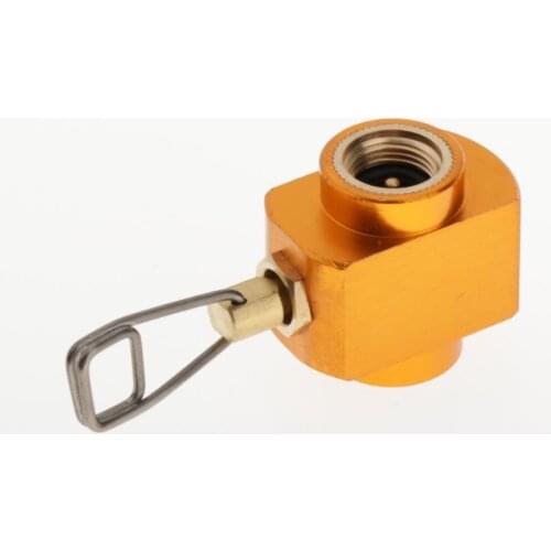 Picnic Stove Propane Converter Gas Burner Butane Filling Valve Connector