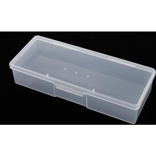 Manual Microblading Permanent Pen Box Holder Makeup Tool- Pink/White