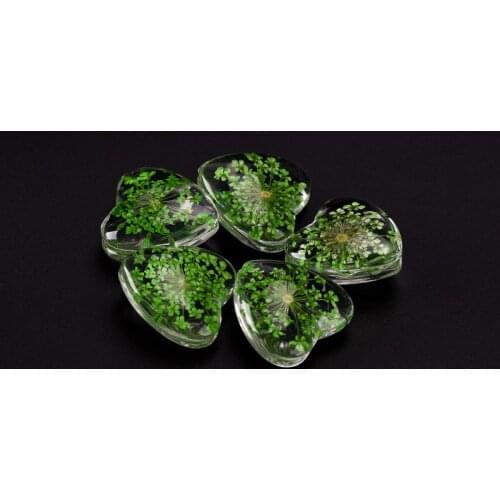 20# No-Hook Hand-made Flower Glass Bead Crystal Beads & Jewelry For DIY Earrings Bracelet Necklace Jewelry Making Beads #IZ408