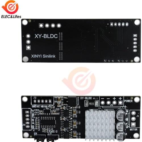 DC 12V-30V 200W XY-BLDC Three-phase Brushless DC With Hall Motor Controller Module Brushless Motor Drive Board
