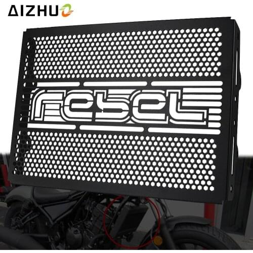 Motorcycle Radiator Grille Grill Guard Protector Cover FOR HONDA REBEL CMX500 CMX300 CMX CM Reble 300 500 2017-2019 2020 2021