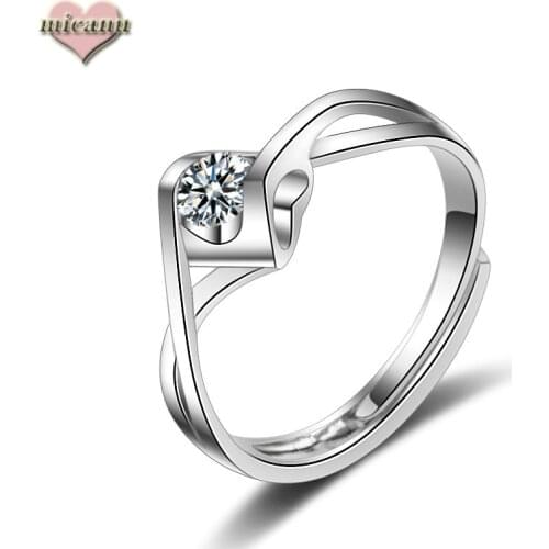 Women Accessories Angel Kiss Zircon Copper Adjustable Opening Ring Personality Japanese Korean Gifts Jewellery Ofertas Relampago