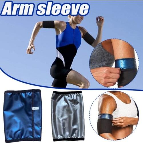 1 Pair Arm Wraps Trimmer Shaper Workout Fast Fat Burner Compression Hot Sweat Arm Sauna Sleeves For Men Women Arm Warmers