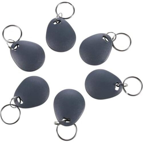 125KHz RFID Key Ring Tag T5577 Copy Rewritable ID Waterproof Keyfobs Duplicator Copy Card 1Pcs