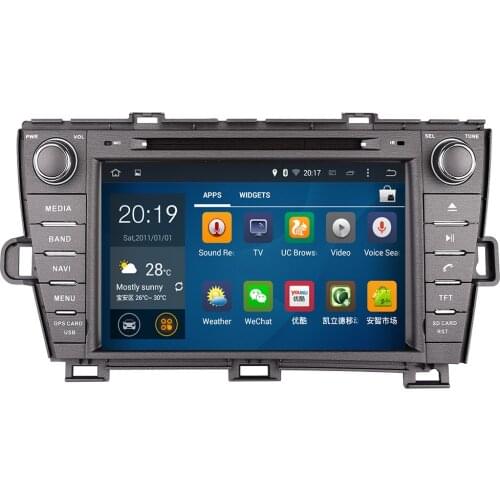 8" Android 10 for Toyota prius left right 2din car dvd,gps navigation,wifi,radio,bluetooth,Steering wheel, Map,mic,touch screen