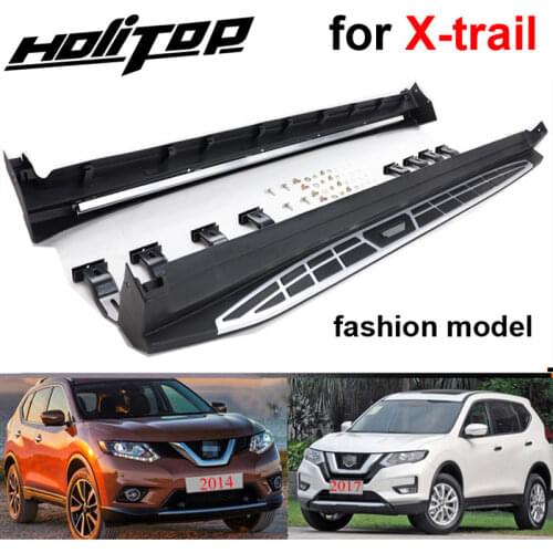 Running board side step side bar for Nissan Rogue X-trail 2014 2015 2016 2017 2018 2019 2020,"fashion"model,guarantee quality