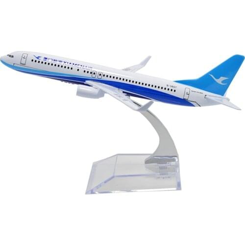 TANG DYNASTY(TM) 1:400 16cm Boeing B737 China Xiamen Airlines Metal Airplane Model Plane Toy Plane Model